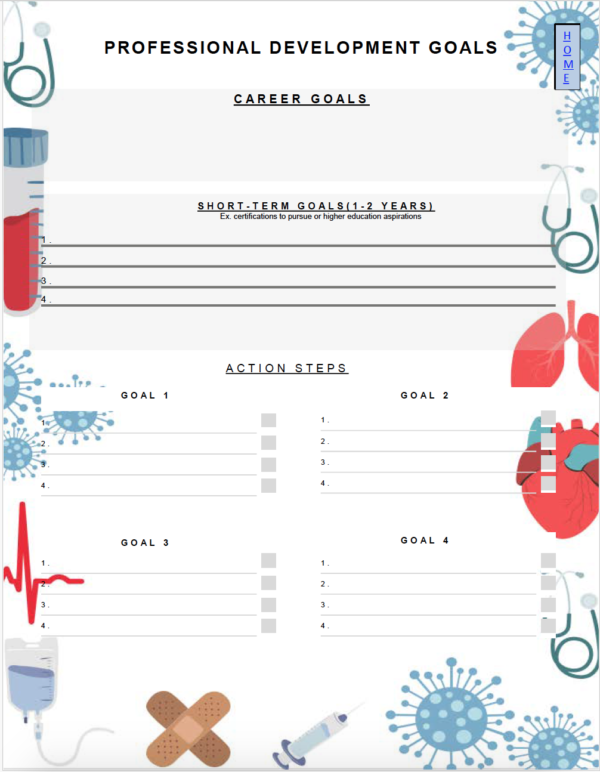 Nursing Elements Design - 2024 Nursing Student Academic Planner - Image 5