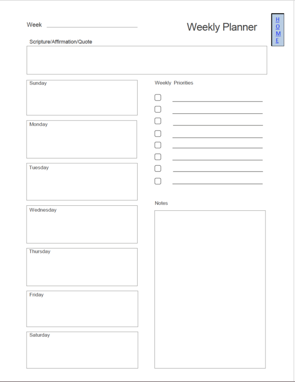 Simple Design - 2024 Nursing Student Academic Planner - Image 5