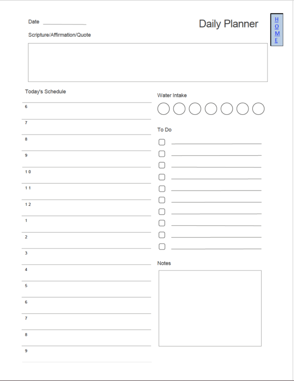 Simple Design - 2024 Nursing Student Academic Planner - Image 6