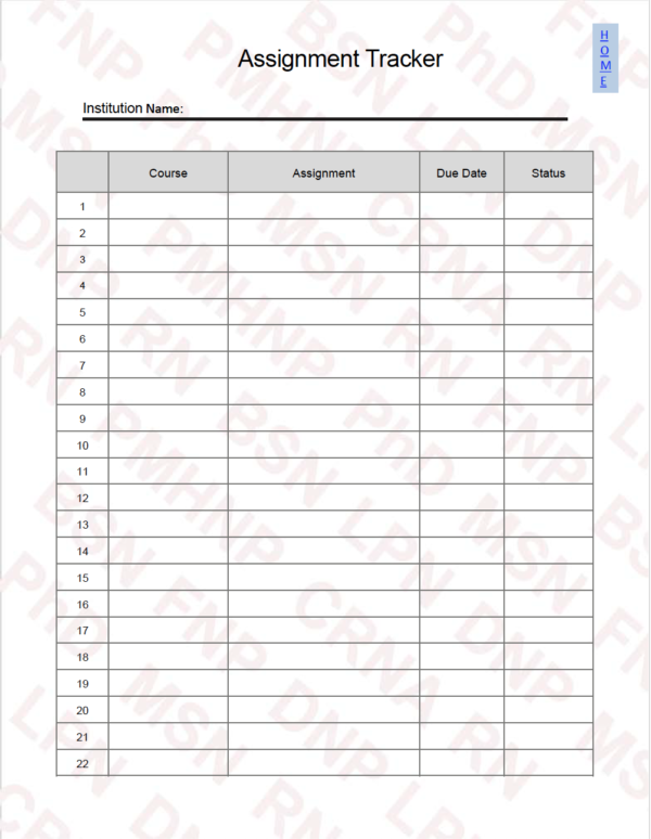 Pink Degree Design - 2024 Pre - Nursing Academic Planner - Image 8