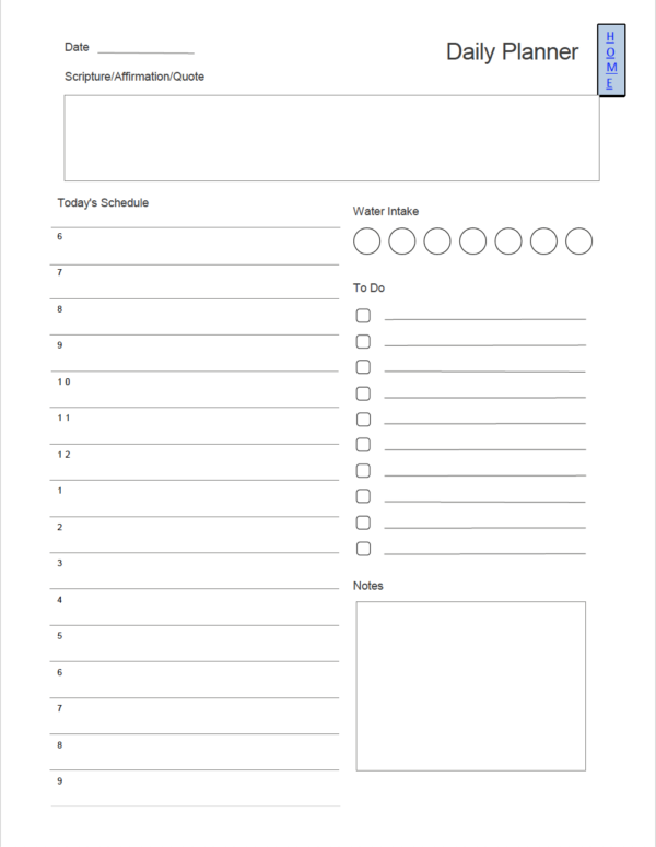 Simple Design - 2024 Pre-Nursing Academic Planner - Image 6