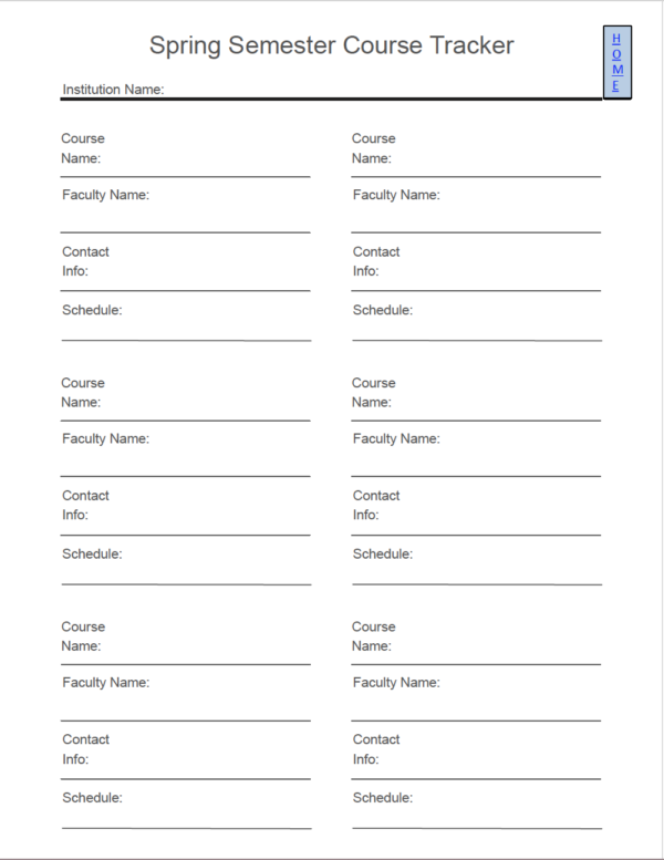 Simple Design - 2024 Pre-Nursing Academic Planner - Image 7