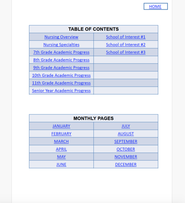 Nursing School Prep Planner - DIGITAL and UNDATED - Image 4