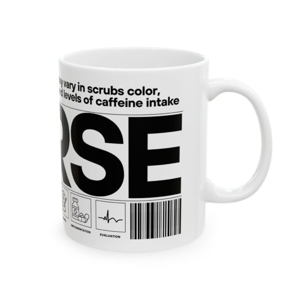 Nurse Nutrition Facts Mug