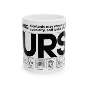 Nurse Nutrition Facts Mug